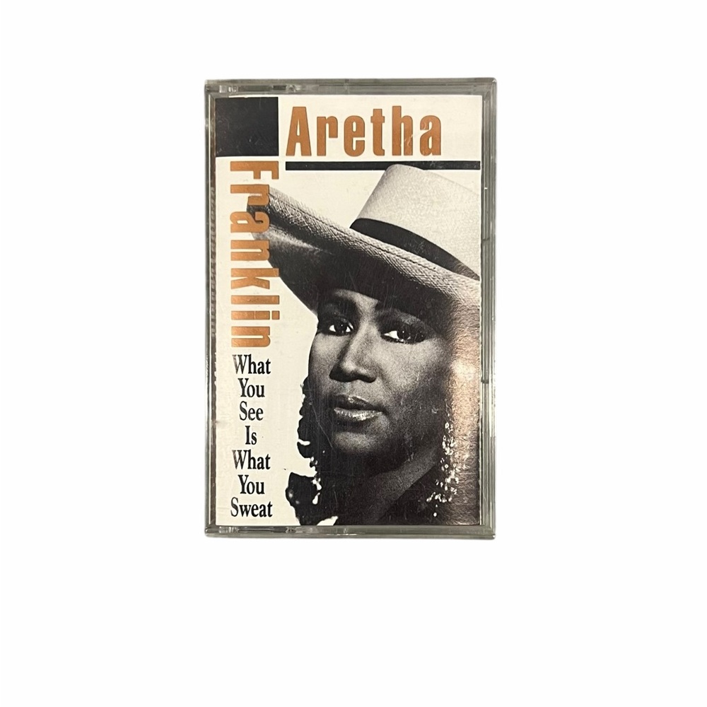 Aretha Franklin What You See Is What You Sweat Cassette 🎶